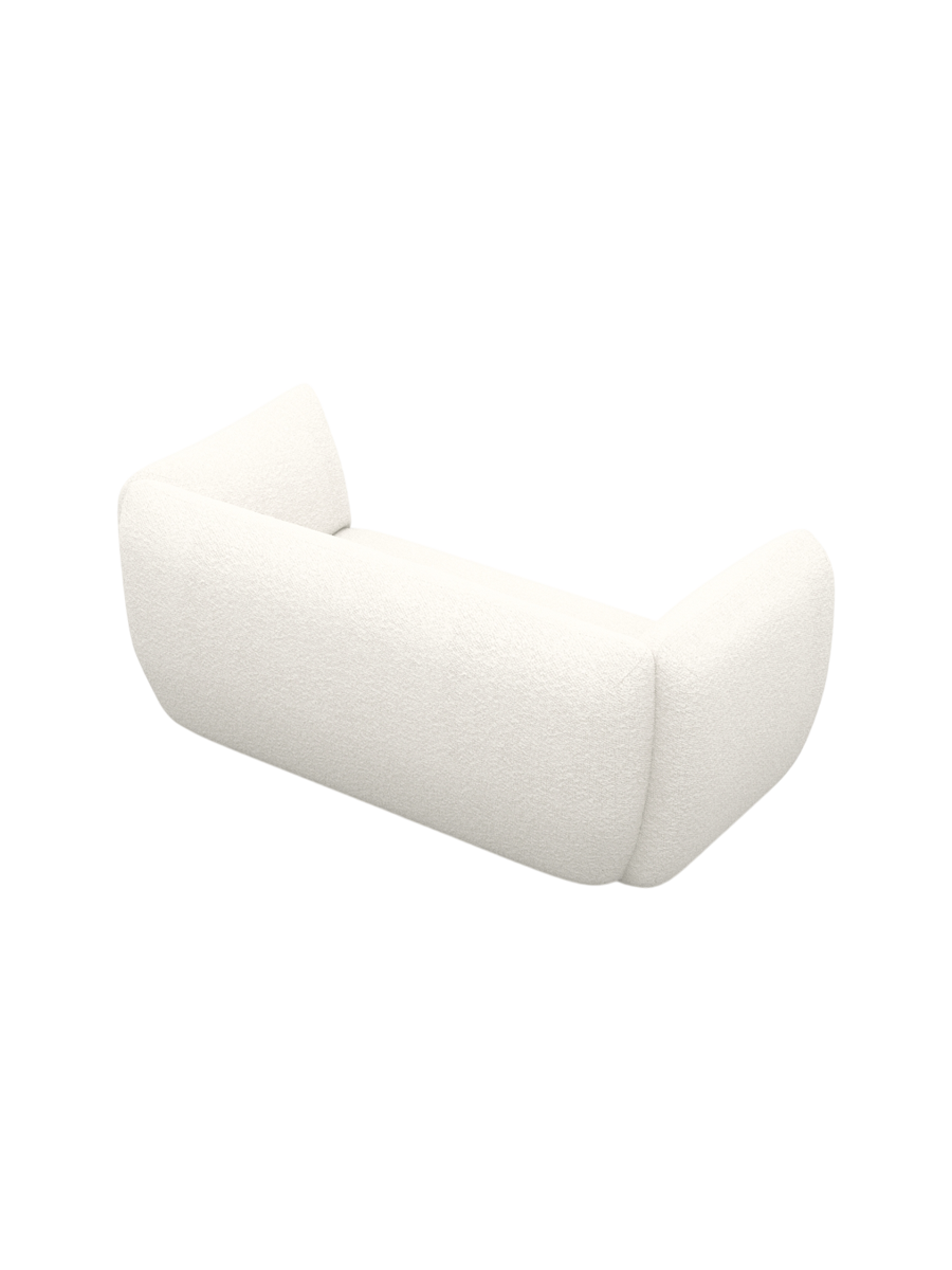 
2-Sitzer Design Sofa „Amalfi“ mit Bouclé-Bezug