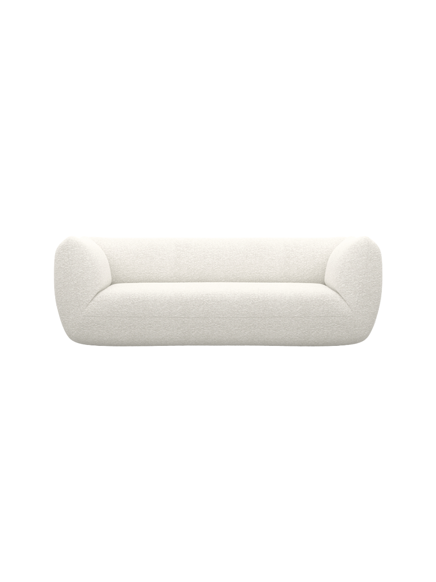 
3-Sitzer Design Sofa „Amalfi“ mit Bouclé-Bezug