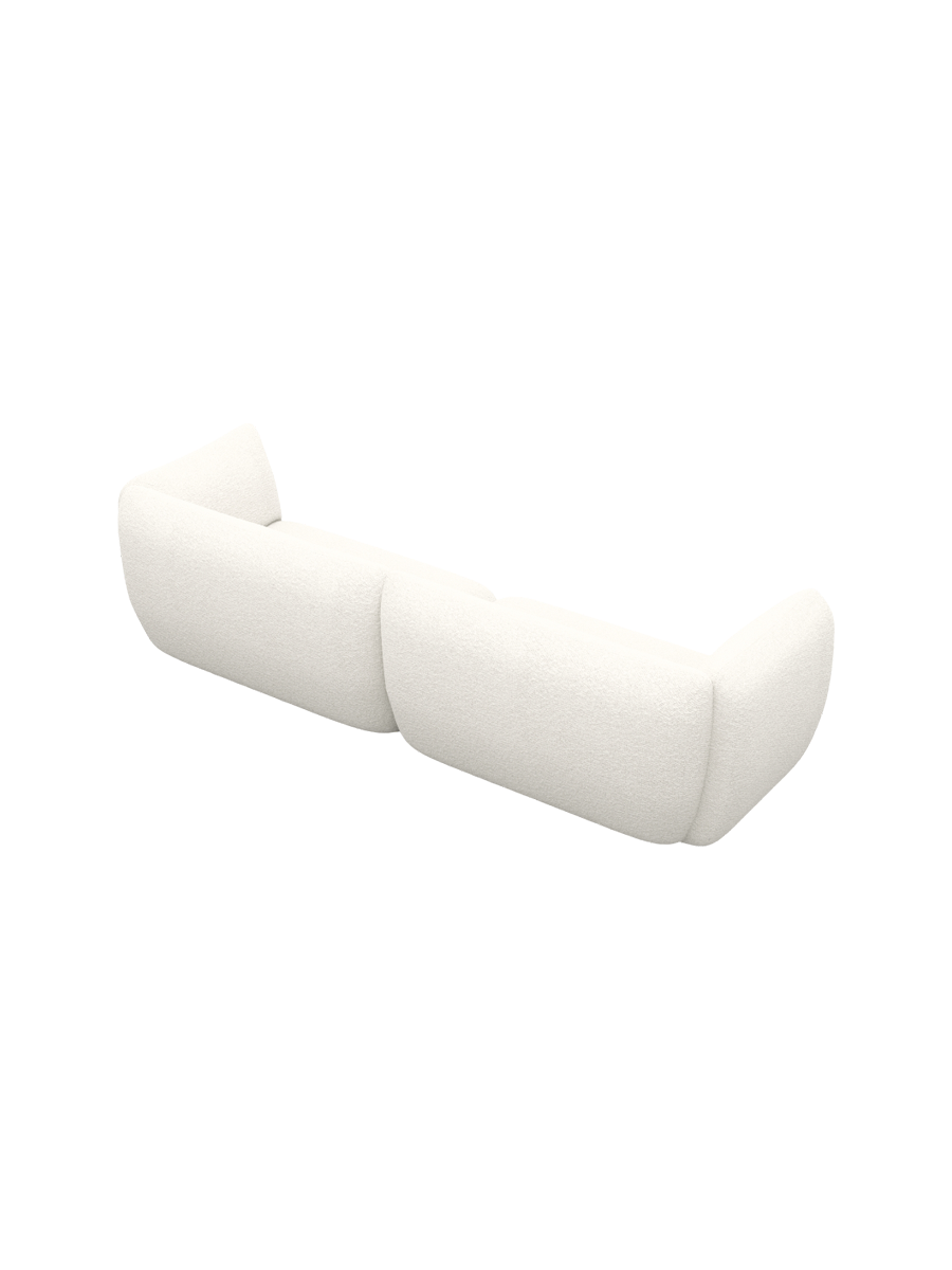 
4-Sitzer Design Sofa „Amalfi“ mit Bouclé-Bezug