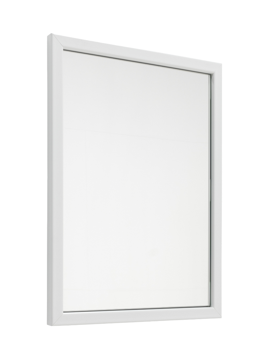
Specchio da parete di design „Senza“ 40 x 55 cm - Bianco