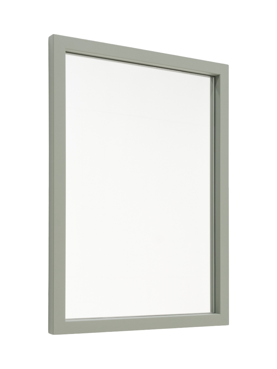 
Specchio da parete di design „Senza“ 40 x 55 cm - Verde polveroso