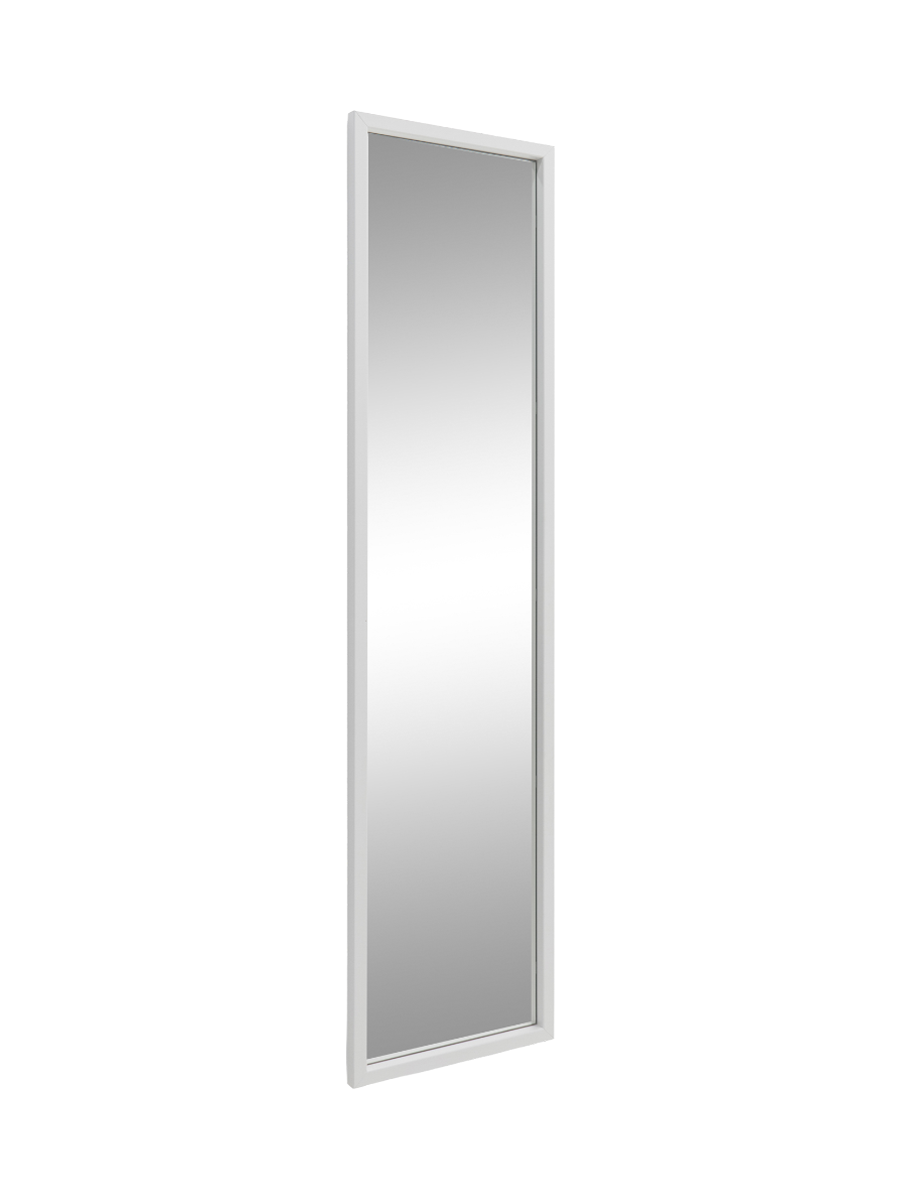 
Specchio a figura intera di design „Senza“ 185 x 46 cm - Bianco