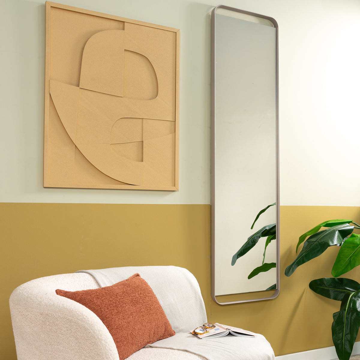 
Specchio a figura intera di design „Rex“ 175 x 46 cm - Talpa setosa