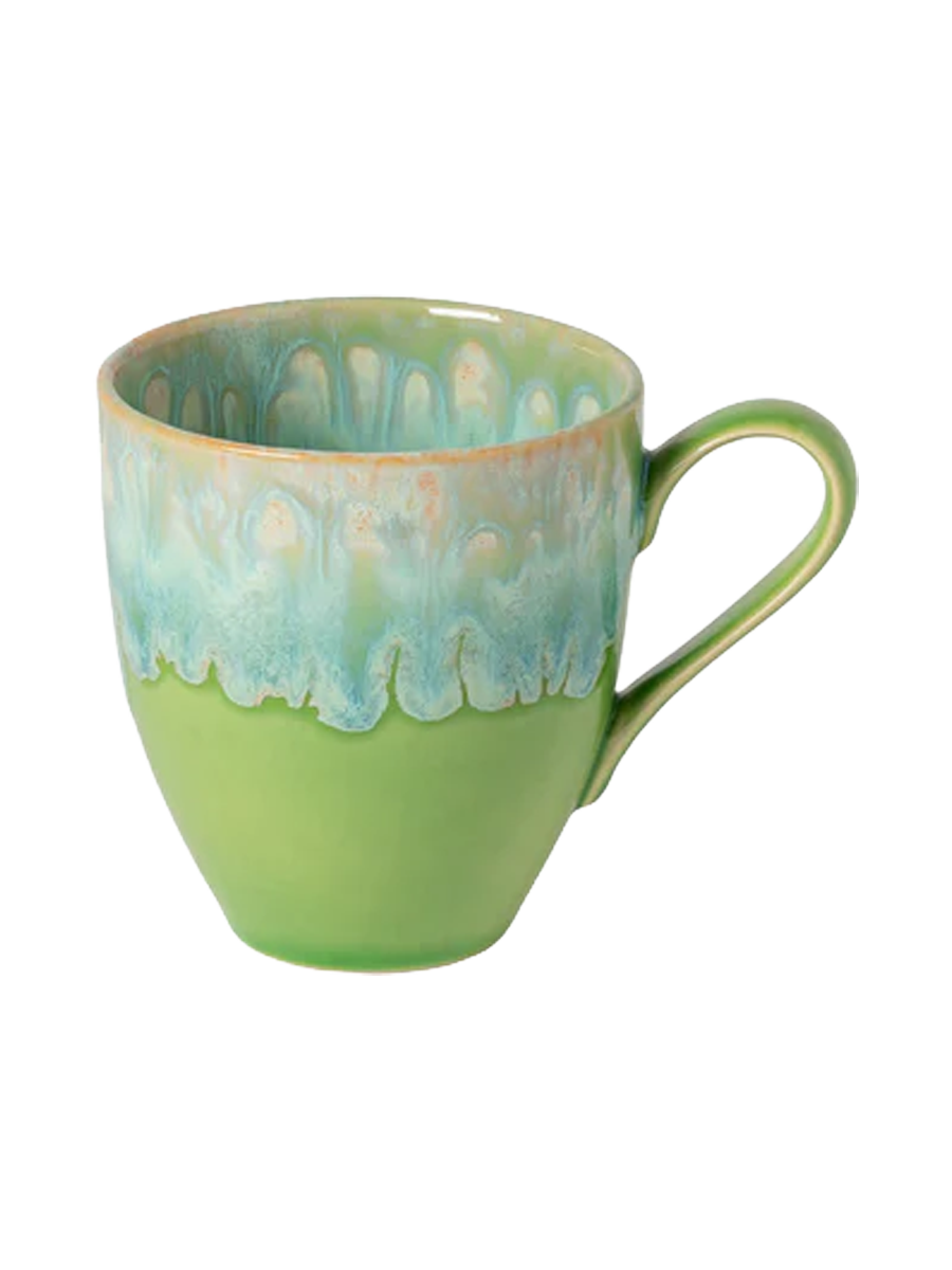 
Tasse artisanale « Taormine » - Vert citron vert