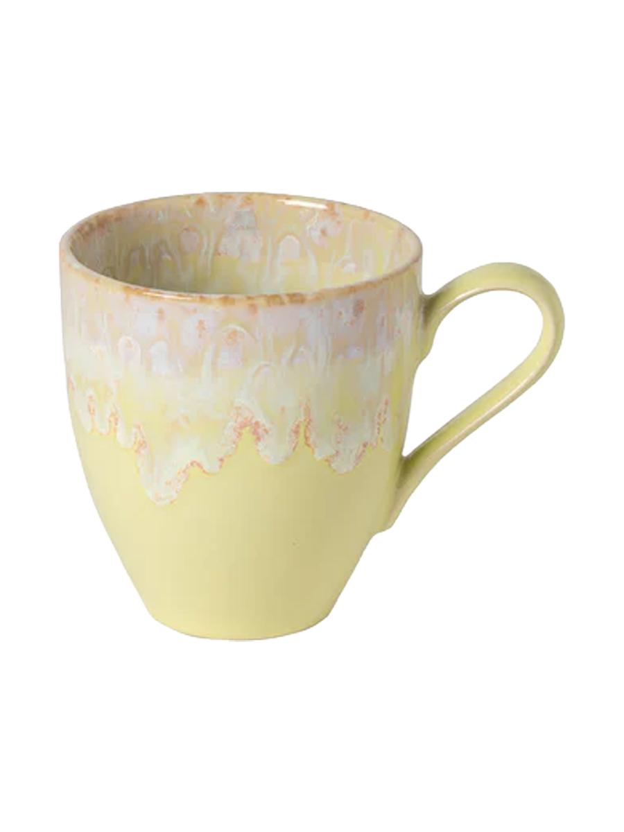 
Tasse artisanale « Taormine » - Jaune