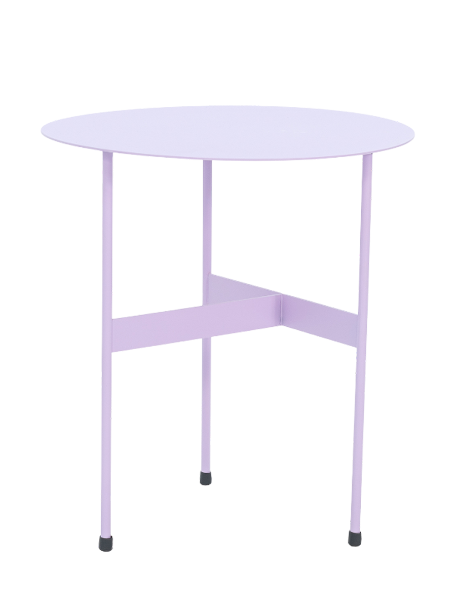 
Design Beistelltisch „Mira High“ - Soft Lila