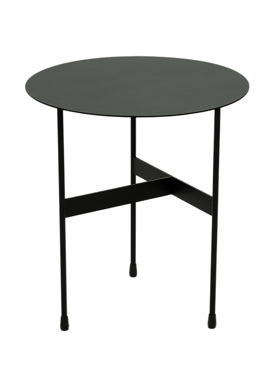 
Design Beistelltisch „Mira High“ - Schwarz