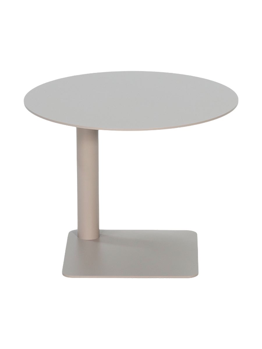 
Design Beistelltisch „Sunny Low“ - Silky Taupe