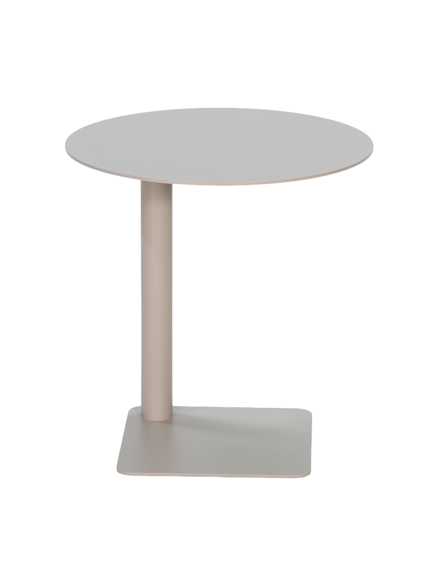 
Designer Side Table "Sunny Medium" - Silky Taupe
