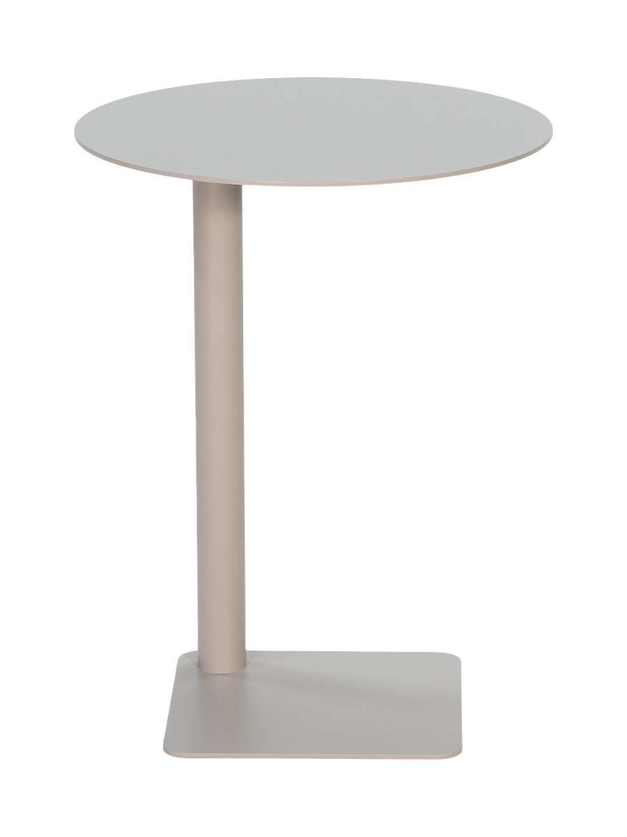 
Designer side table "Sunny High" - Silky Taupe