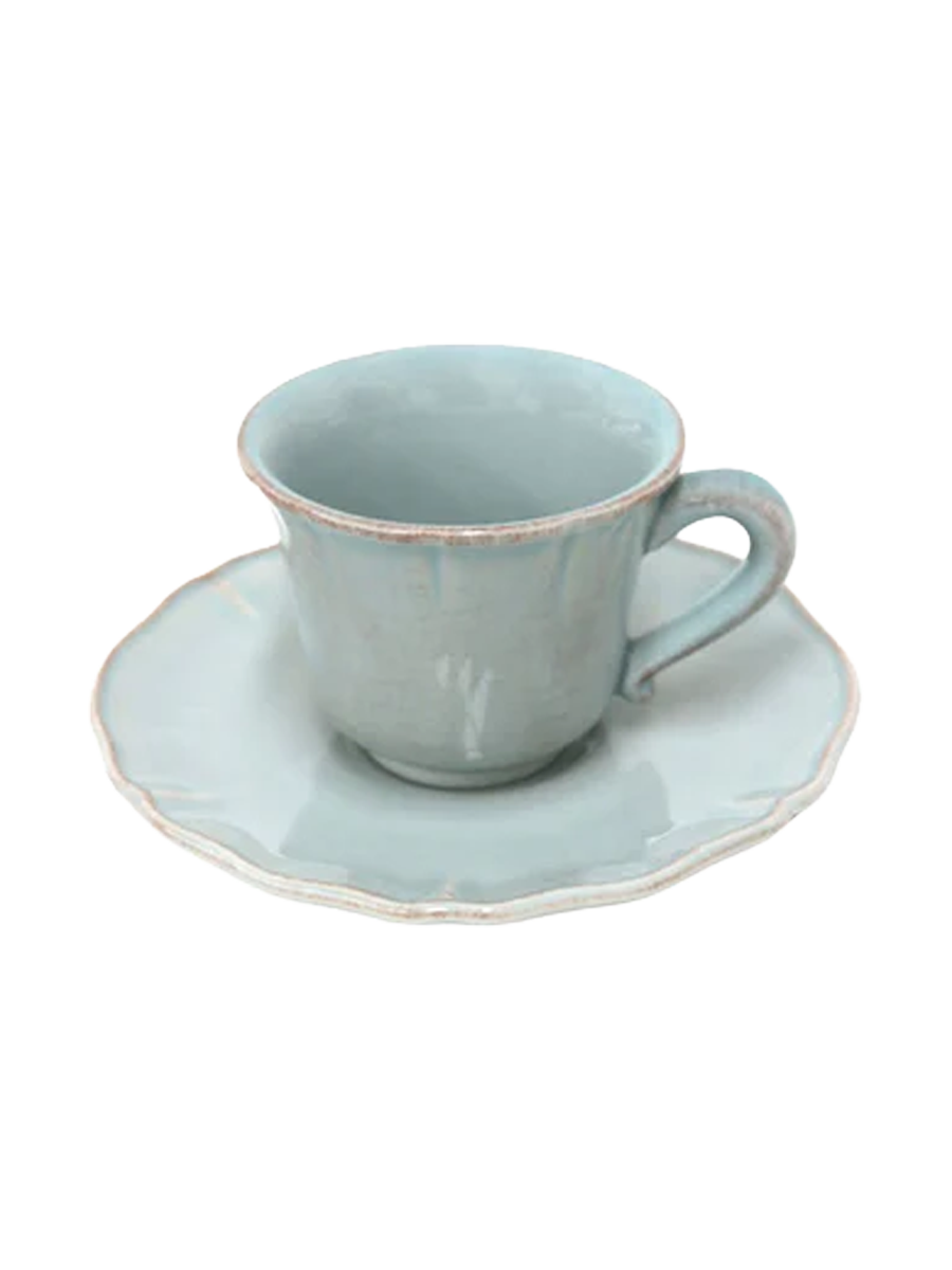 
Handmade Espresso Cup "Alentejo" incl. Saucer - Turquoise