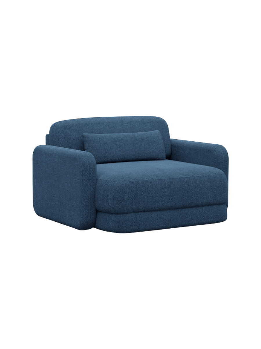 
Design Loungesessel „Eloria“ mit Strukturstoff-Bezug - Strukturstoff Anthrazit