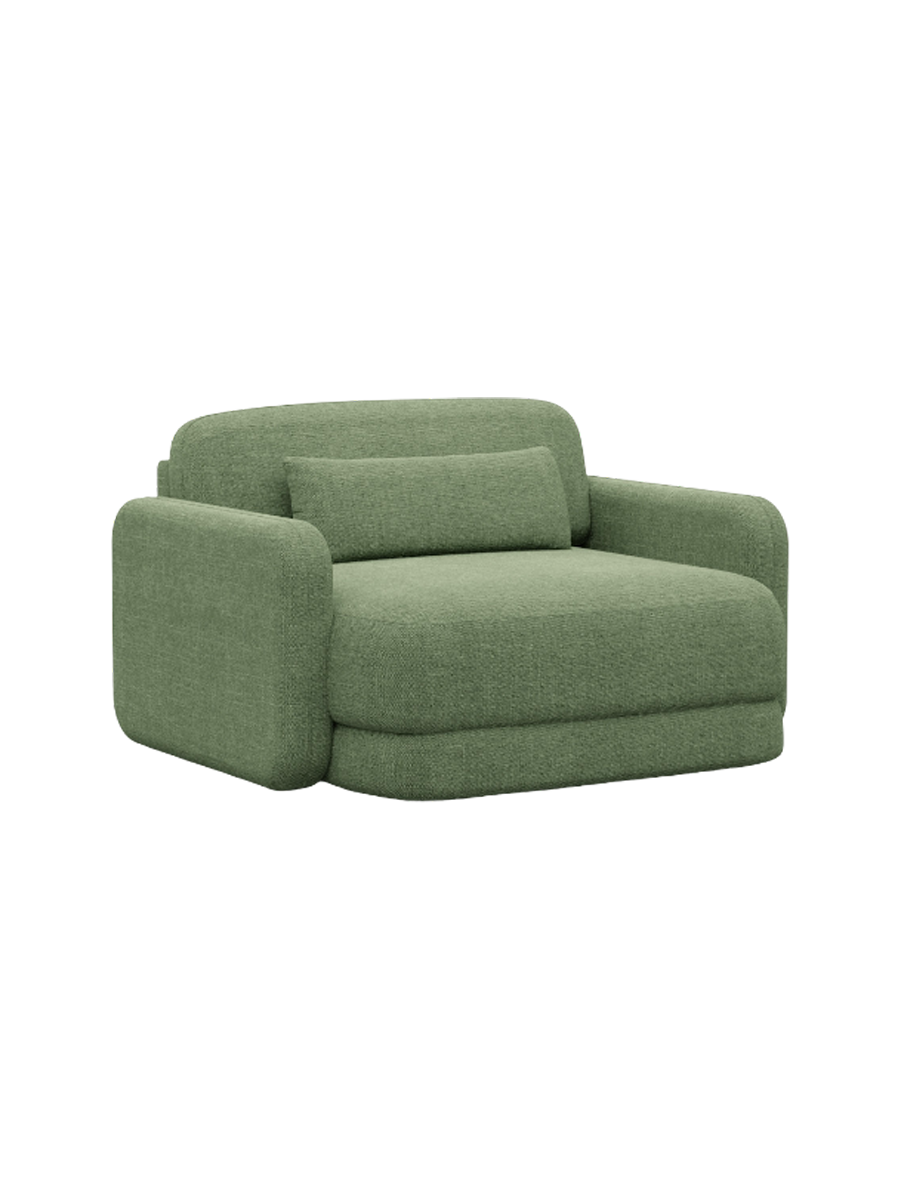 
Design Loungesessel „Eloria“ mit Strukturstoff-Bezug - Strukturstoff Anthrazit