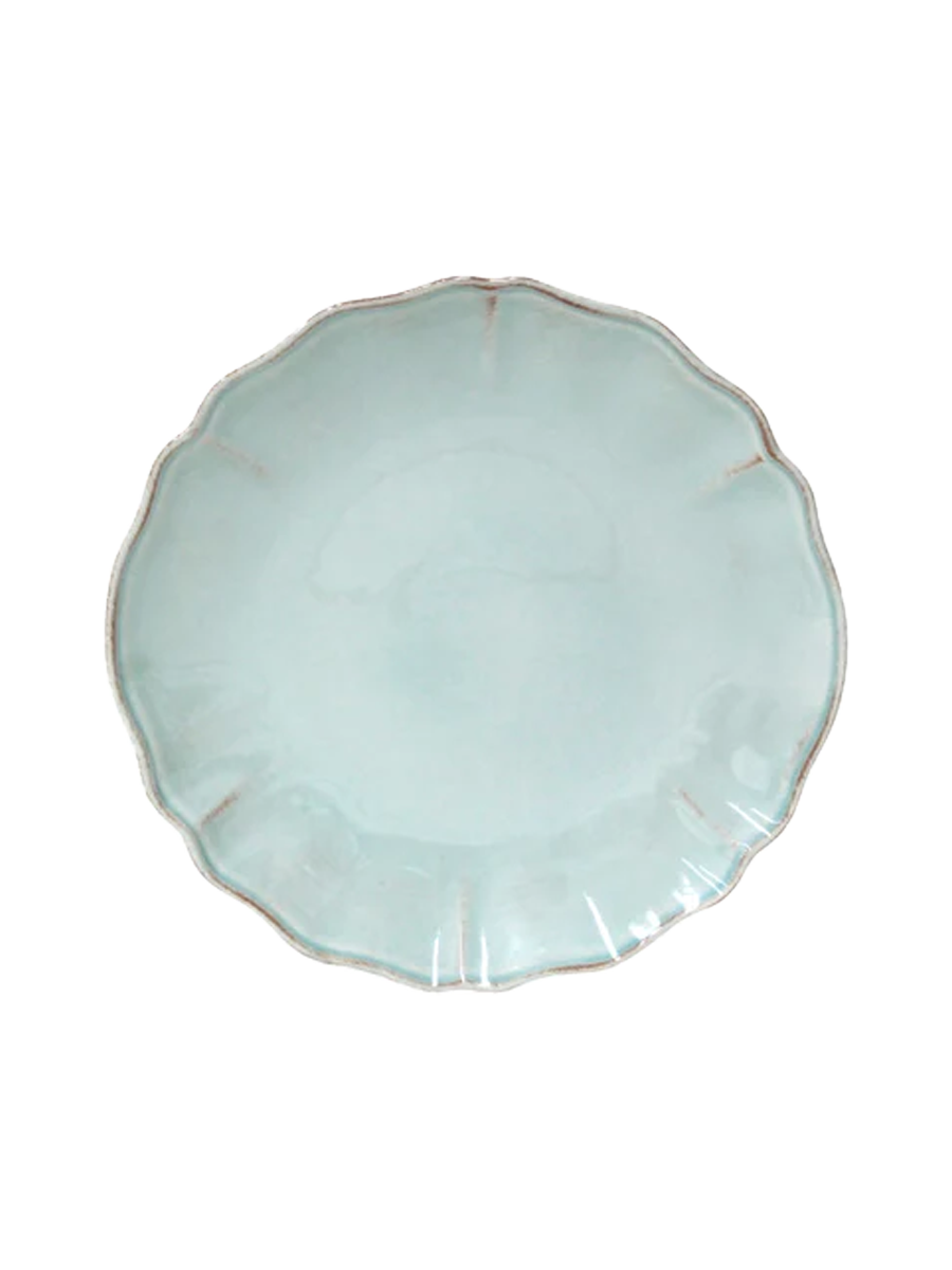 
Handmade Salad Plate "Alentejo" - Turquoise