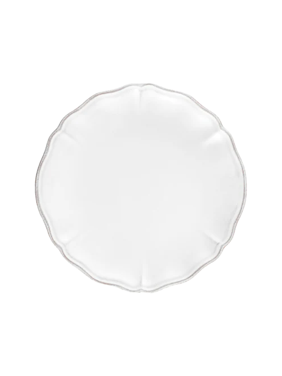 
Handmade Salad Plate "Alentejo" - White