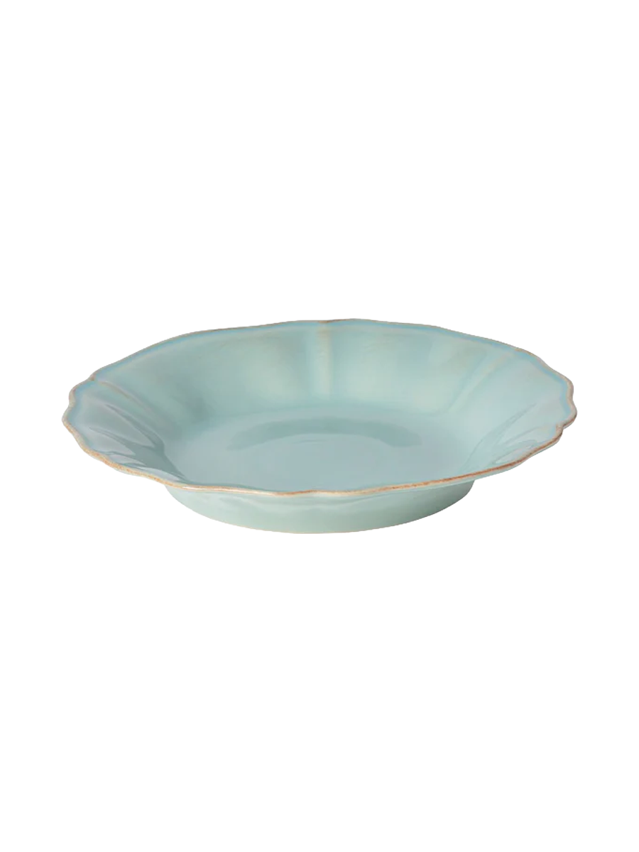 
Handmade soup plate "Alentejo" - Turquoise