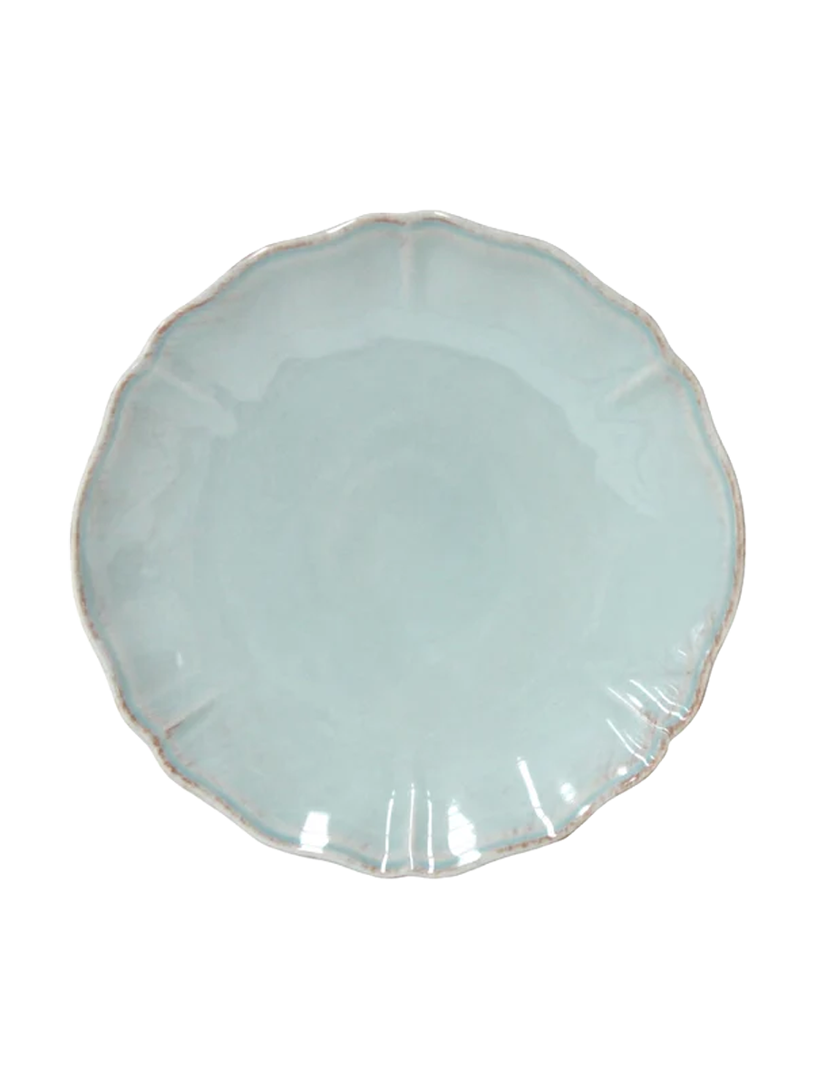 
Handcrafted Dinner Plate "Alentejo" - Turquoise