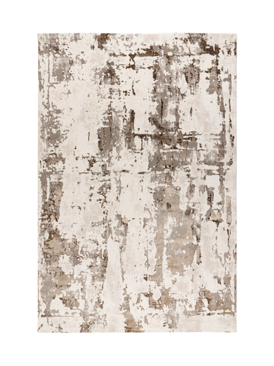 
High-Quality Designer Rug "Tropez 503", Beige Tones - 80 x 150 cm