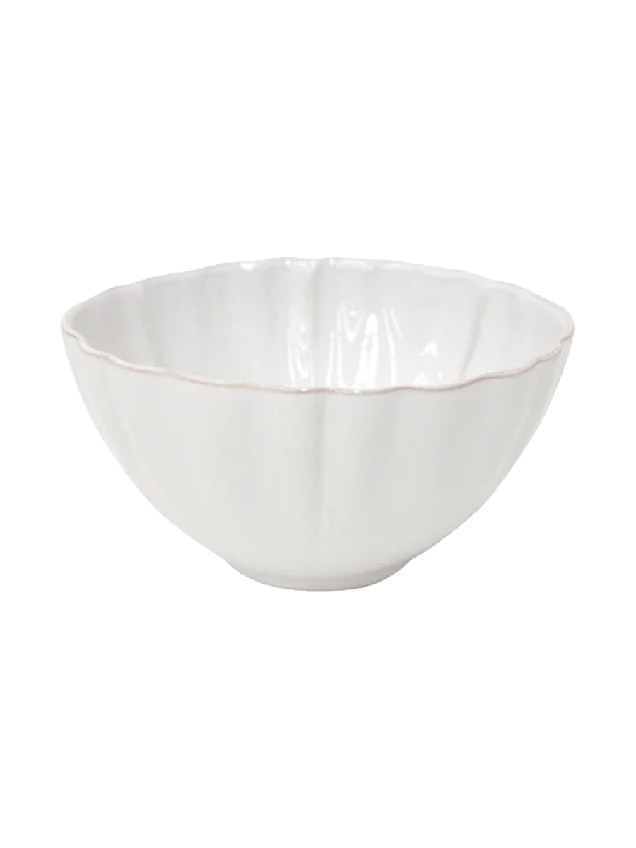 
Handmade Soup & Cereal Bowl "Alentejo" - White