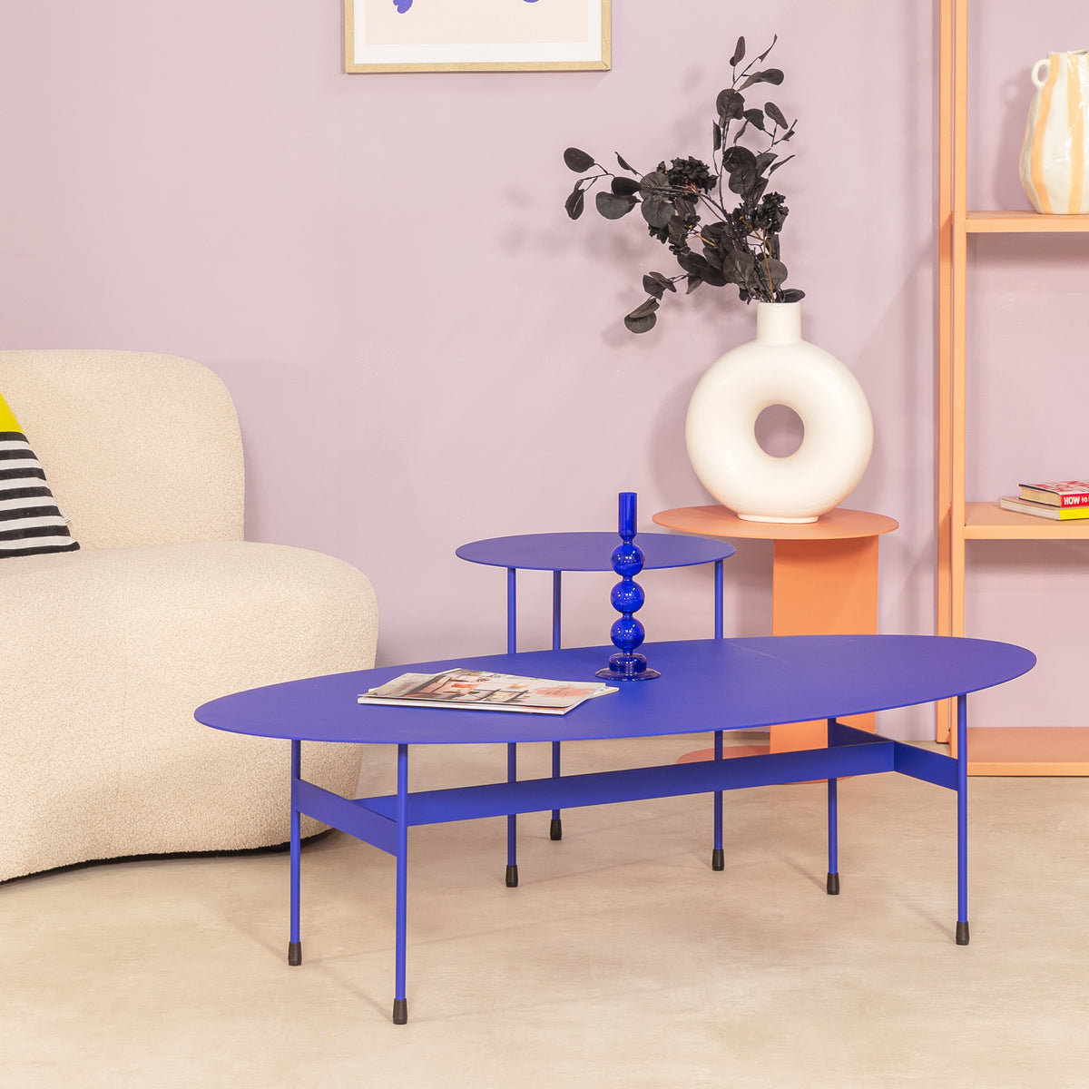 
Design Couchtisch „Mira“ - Ultramarine