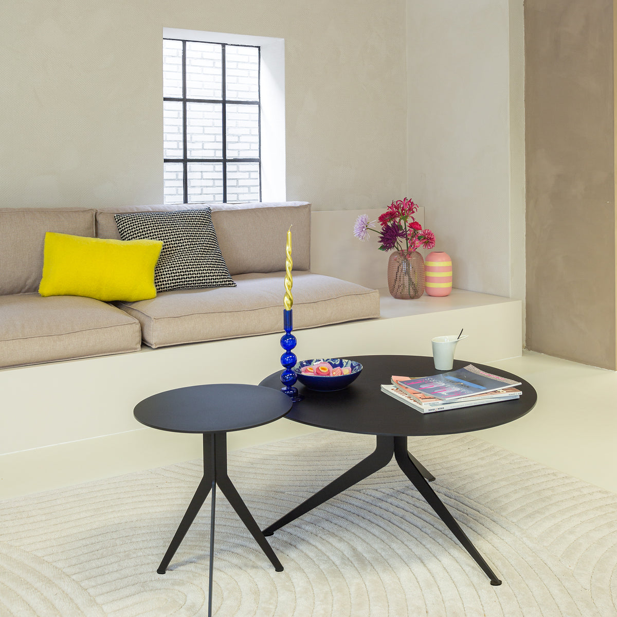 
Design Couchtisch „Daley“ - Schwarz