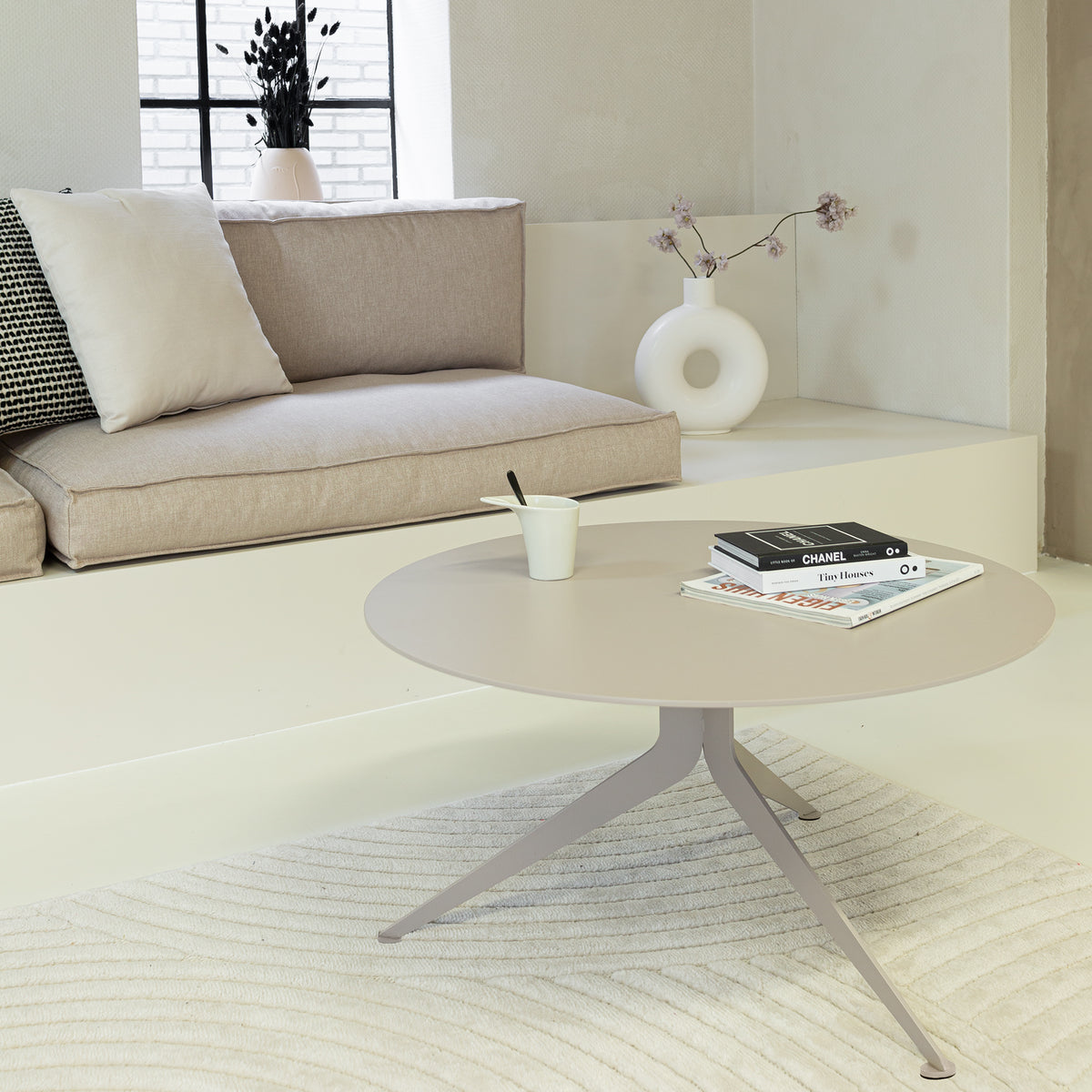 
Design Couchtisch „Daley“ - Silky Taupe
