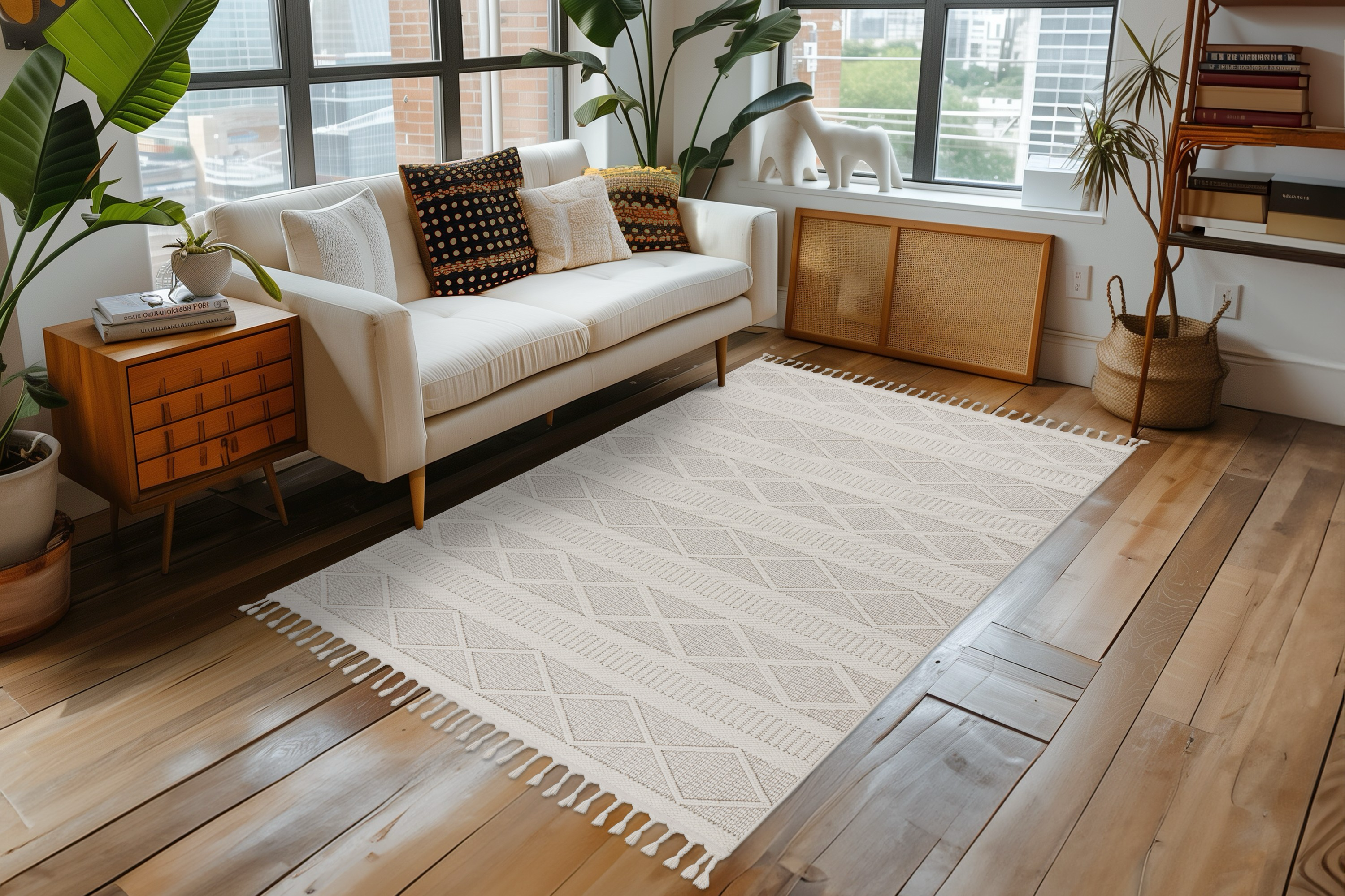 IMAGE for product variant SKU TUN401-Ivory-80x150