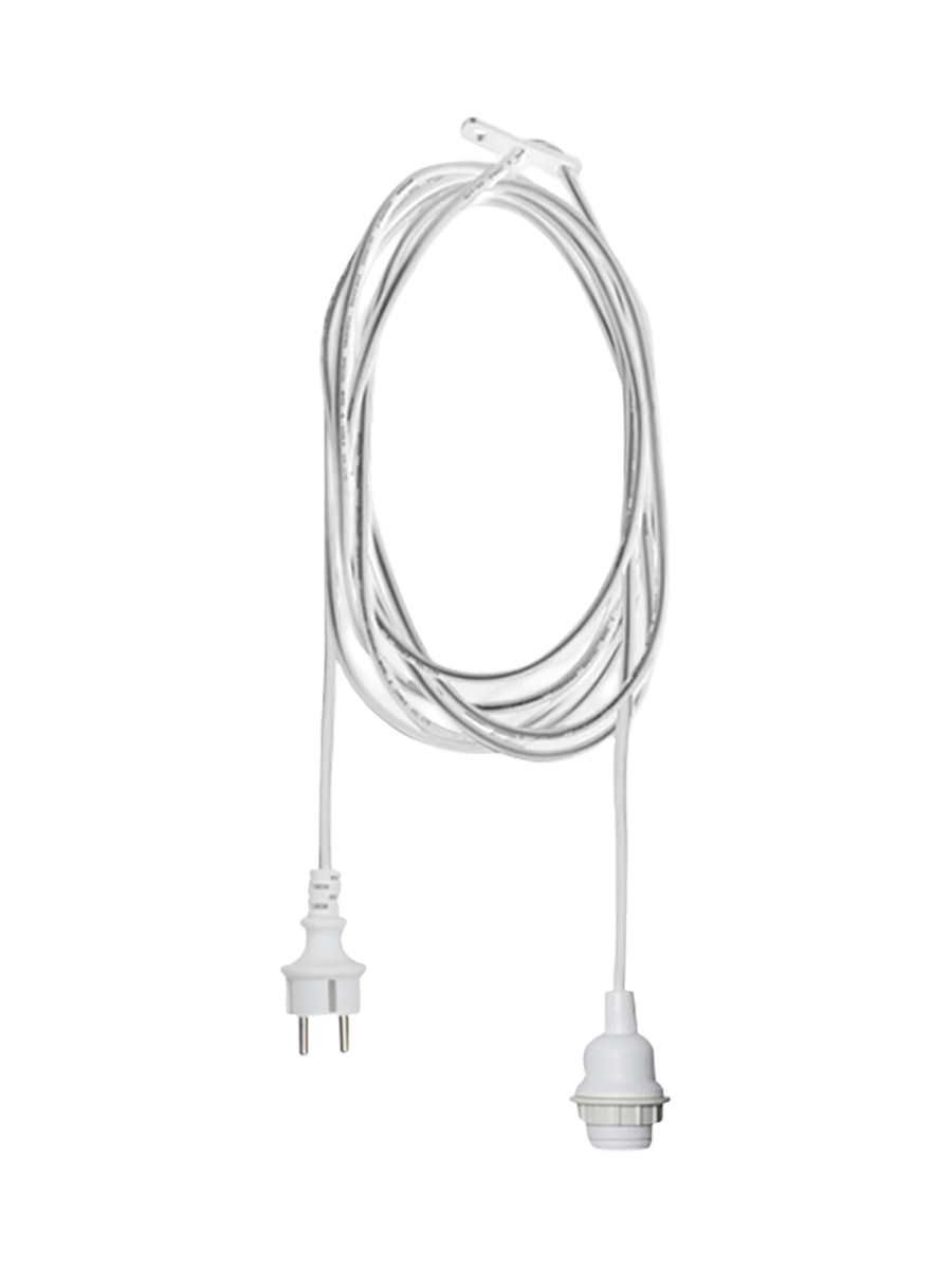 
Outdoor cable 500 cm - White