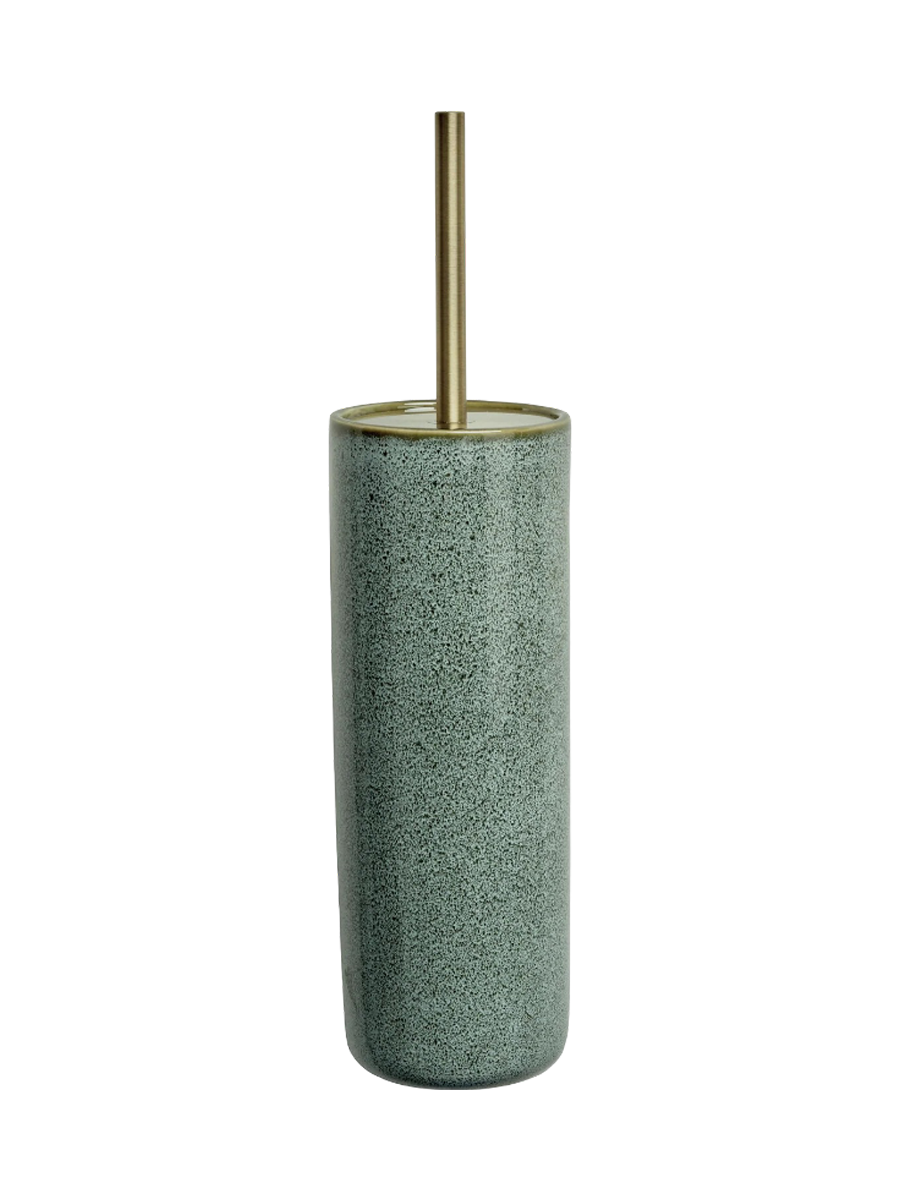 
Handcrafted Designer Toilet Brush Holder "Ugo" for Wall Mounting, Forest
