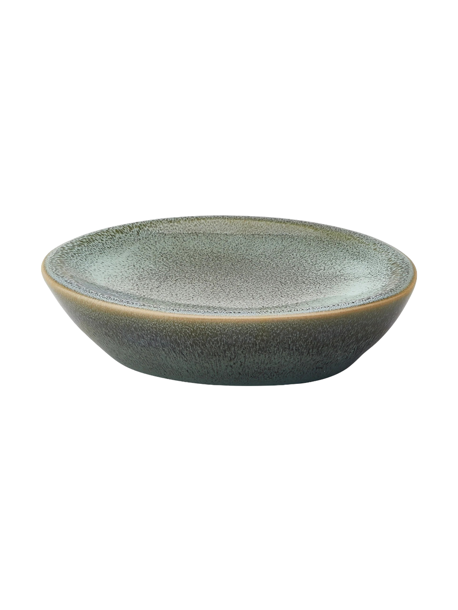 
Handmade Ceramic Design Soap Dish "Ugo", Forest