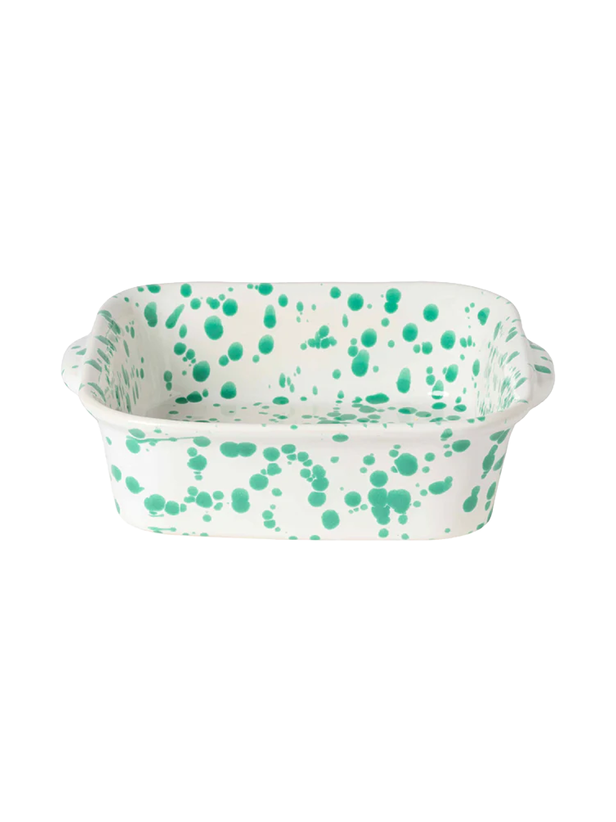 
Handmade Square Baking Dish "Rafaela" - Sage
