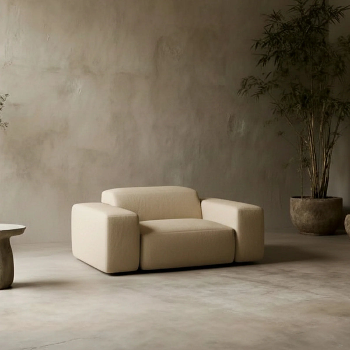 
Poltrona di design „Alviera“ in vera pelle con funzione relax - Vera pelle Beige