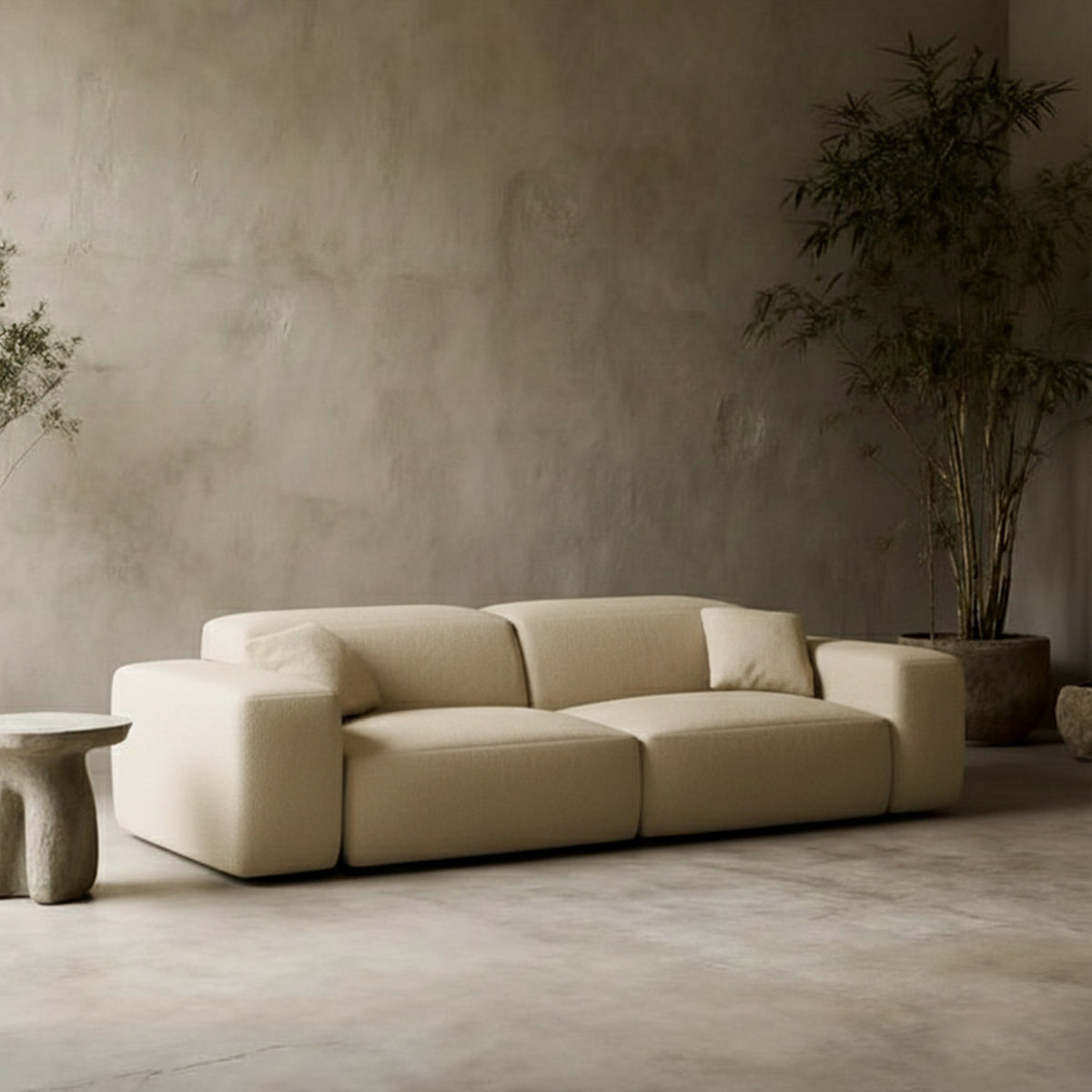 
Divano di design „Alviera“ a 3 posti in vera pelle con funzione relax - Vera pelle Beige