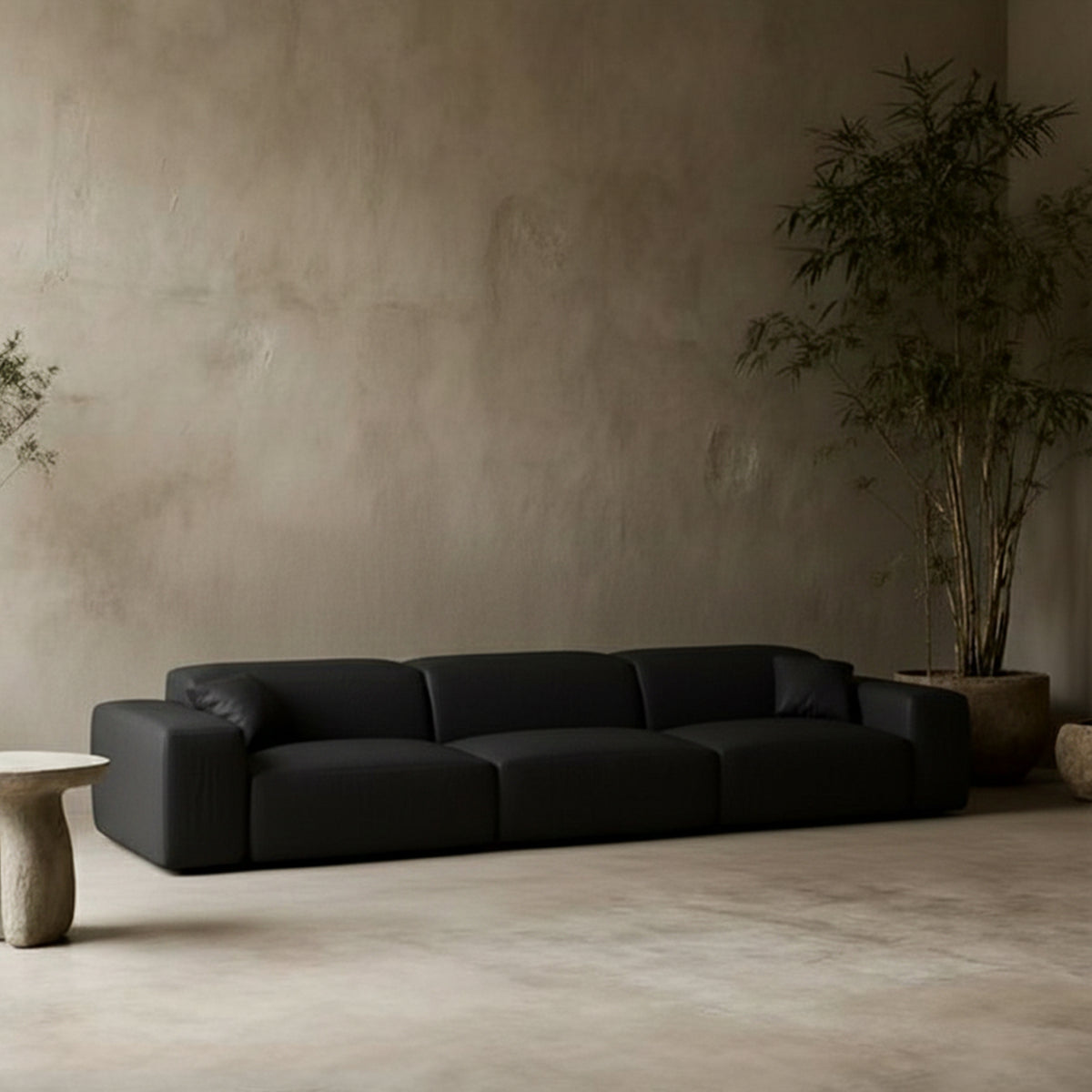 
Divano di design „Alviera“ a 4 posti in vera pelle con funzione relax - Vera pelle Beige