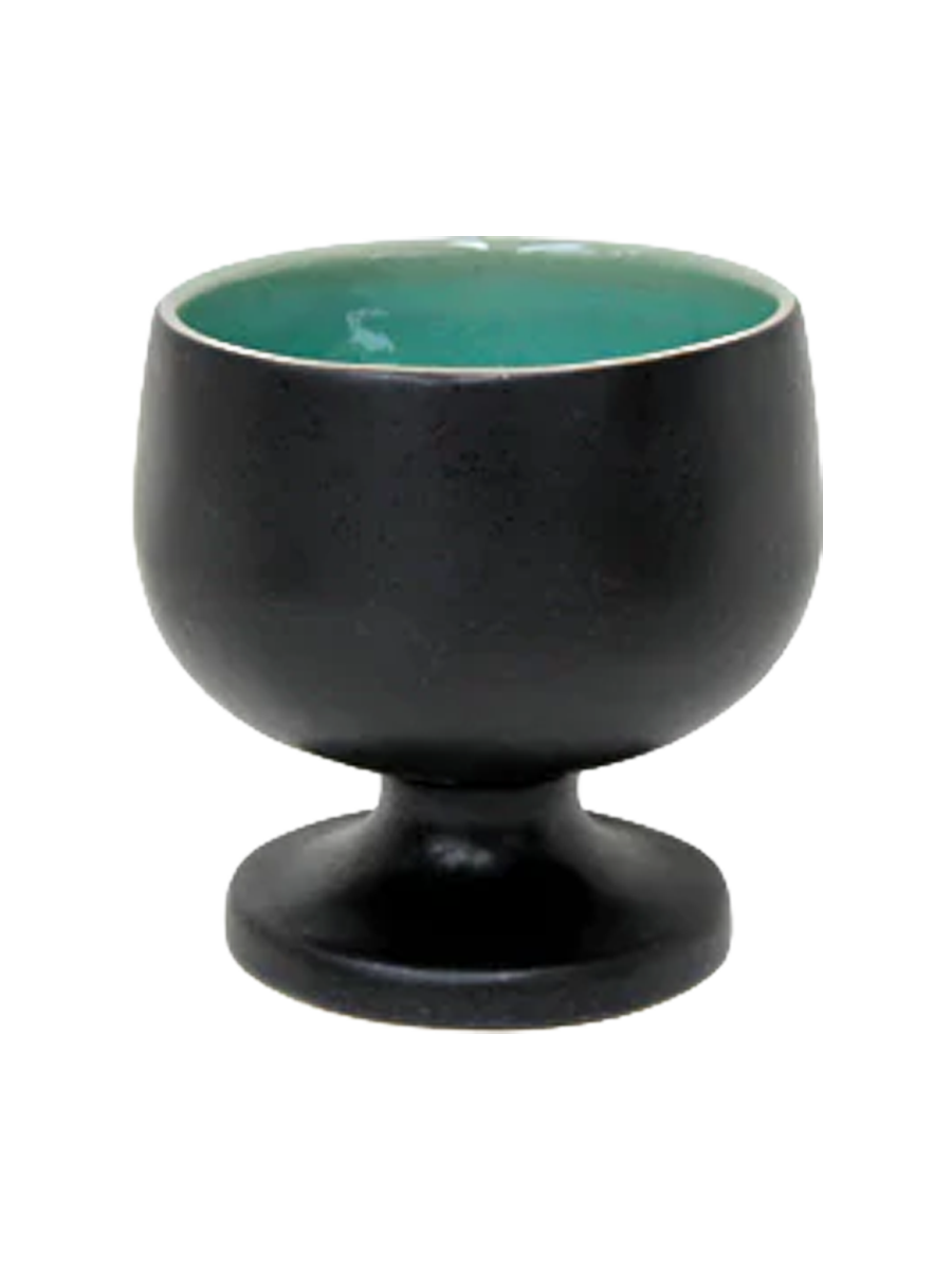 
Handcrafted Ice & Fruit Bowl "Riviera" - Azure