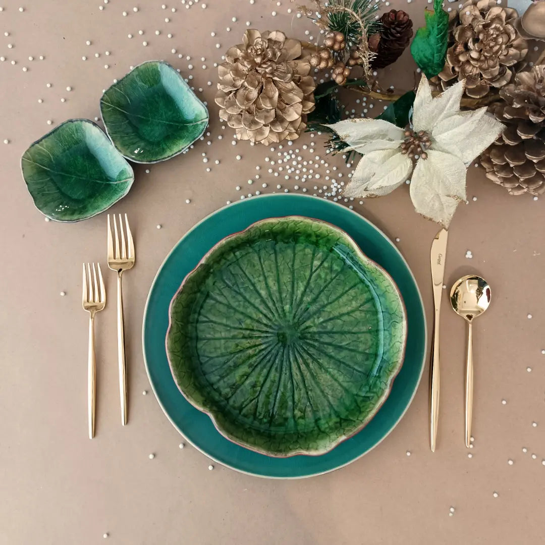 
Handcrafted Dipping Bowl "Riviera" - Tomato