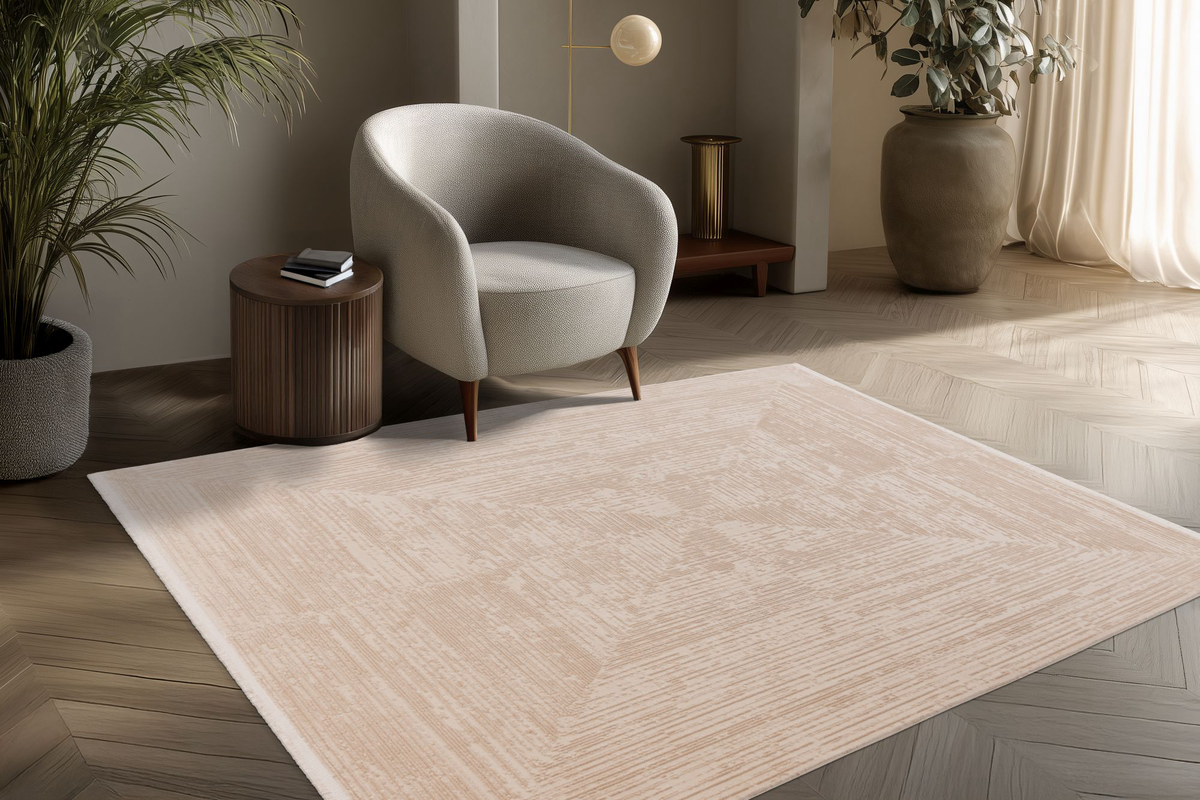 
Tappeto di design di alta qualità „Verona 801“ - Beige - 80 x 150 cm