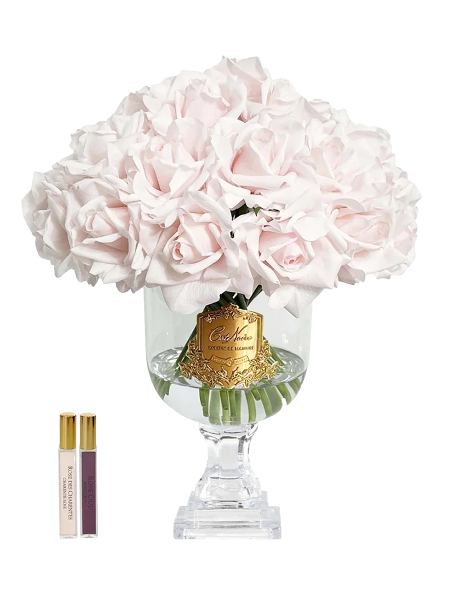 
Parfum d’ambiance de luxe « Bouquet de roses de Versailles » - Rose et Or à la Française