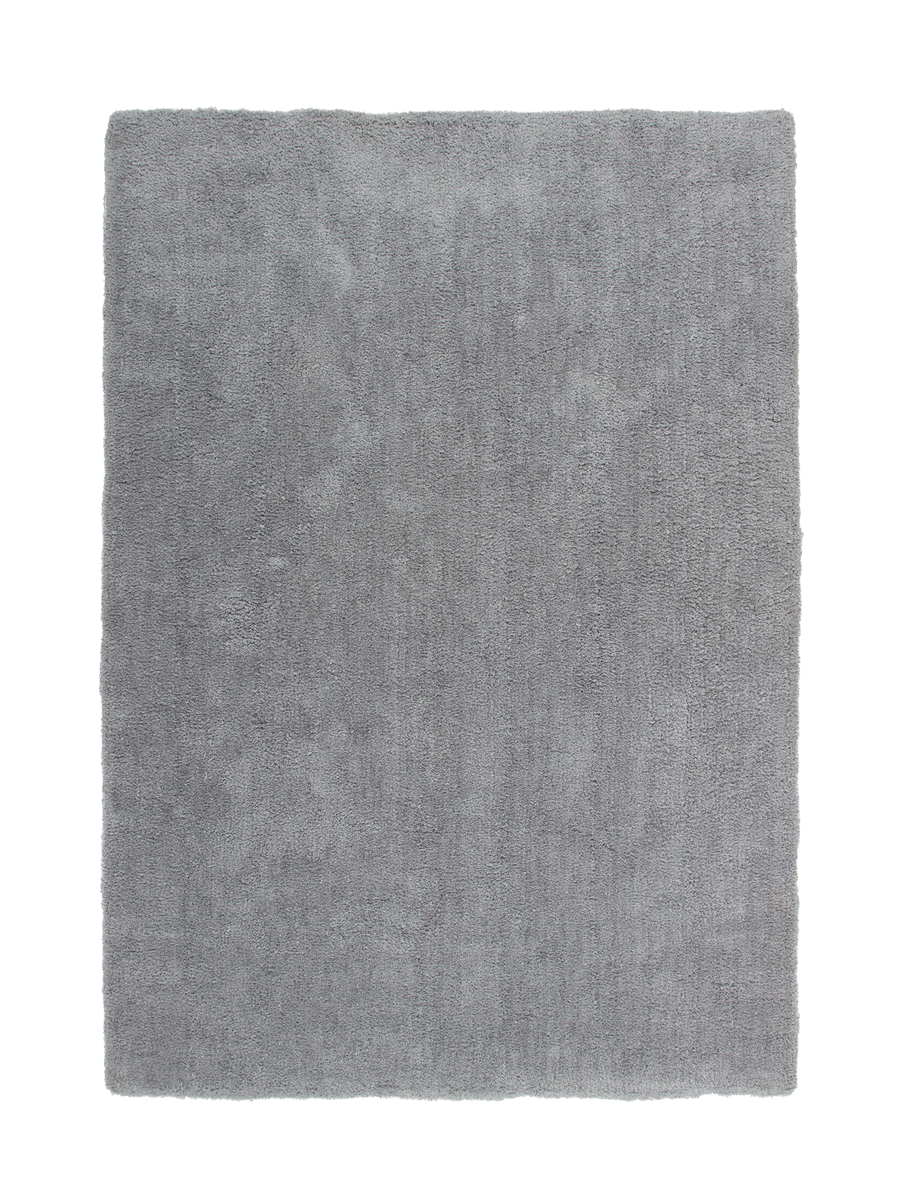 
Tapis design shaggy de qualité supérieure « Velvet 500 » - Argent - 80 x 150 cm