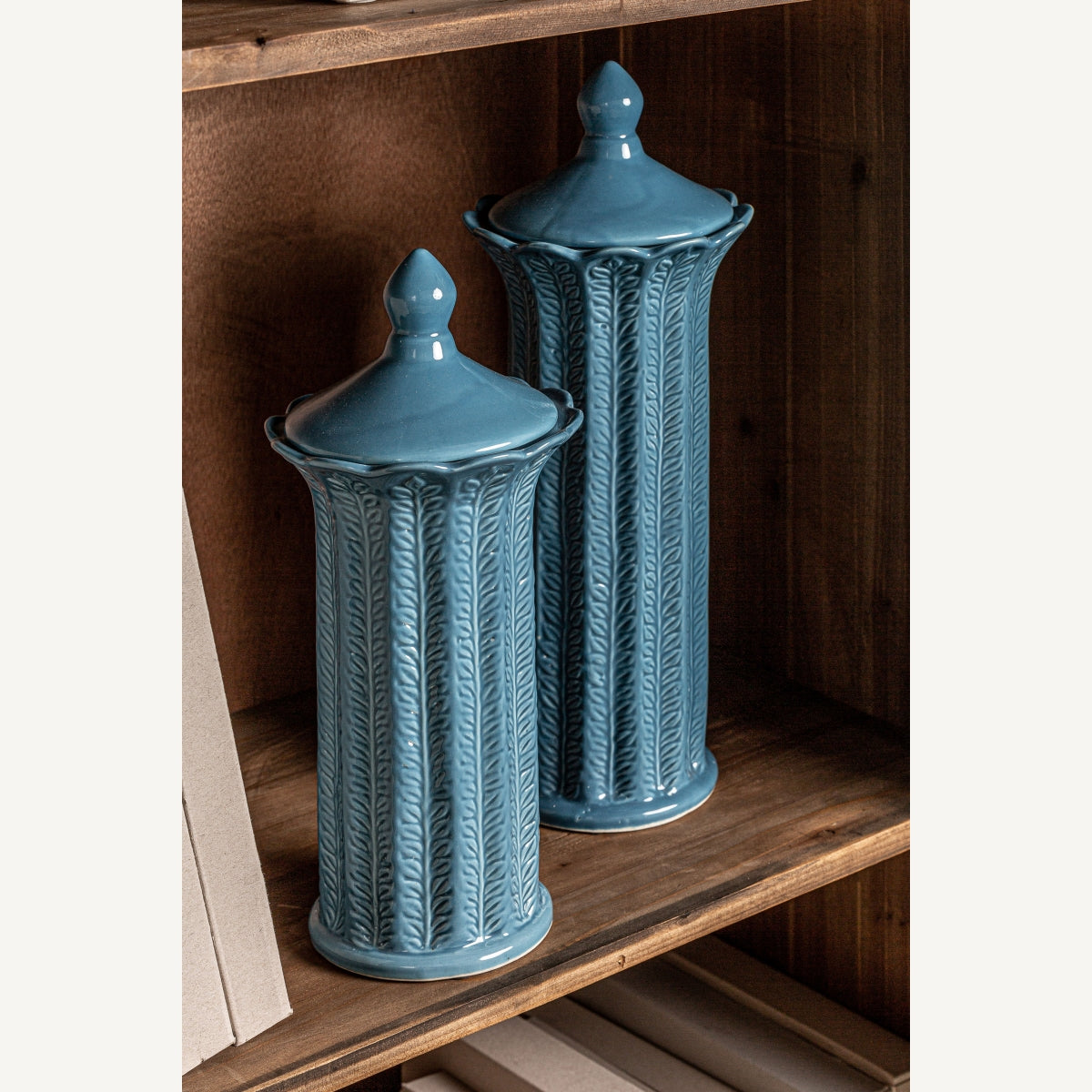 
Grosse Design Deckelvase „Zaea“