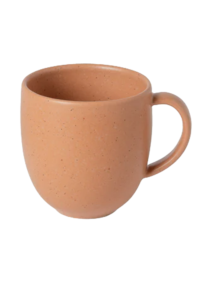 
Handmade Tea & Coffee Mug "Pacifica" - Terracotta