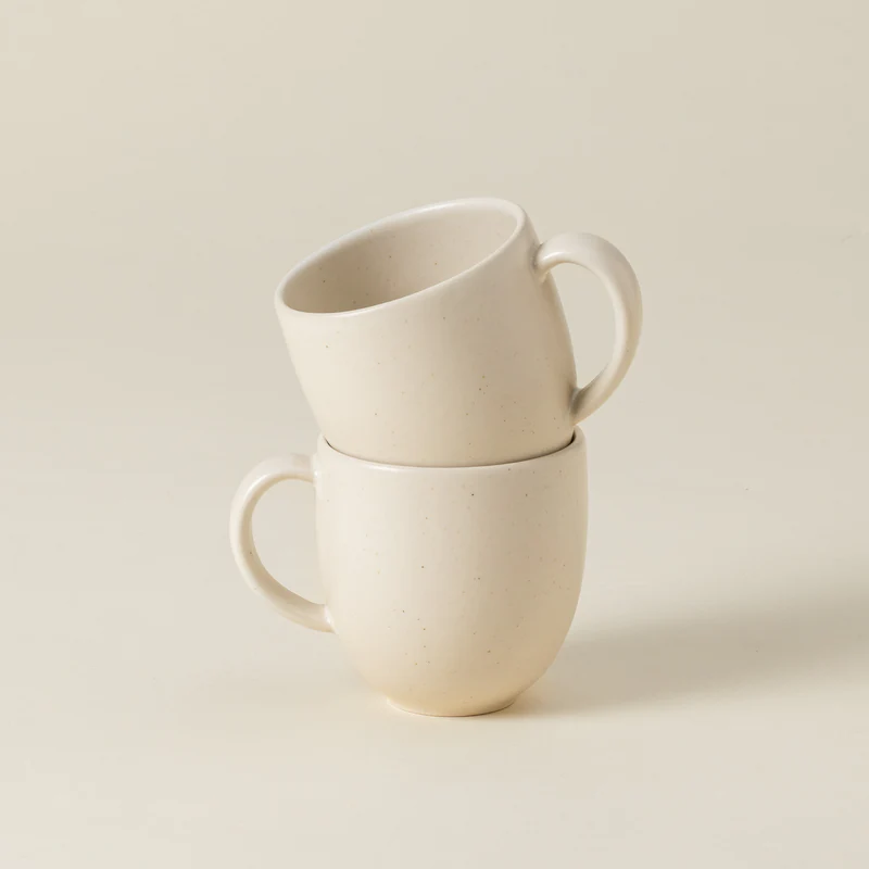 
Handmade Tea & Coffee Mug "Pacifica" - Vanilla