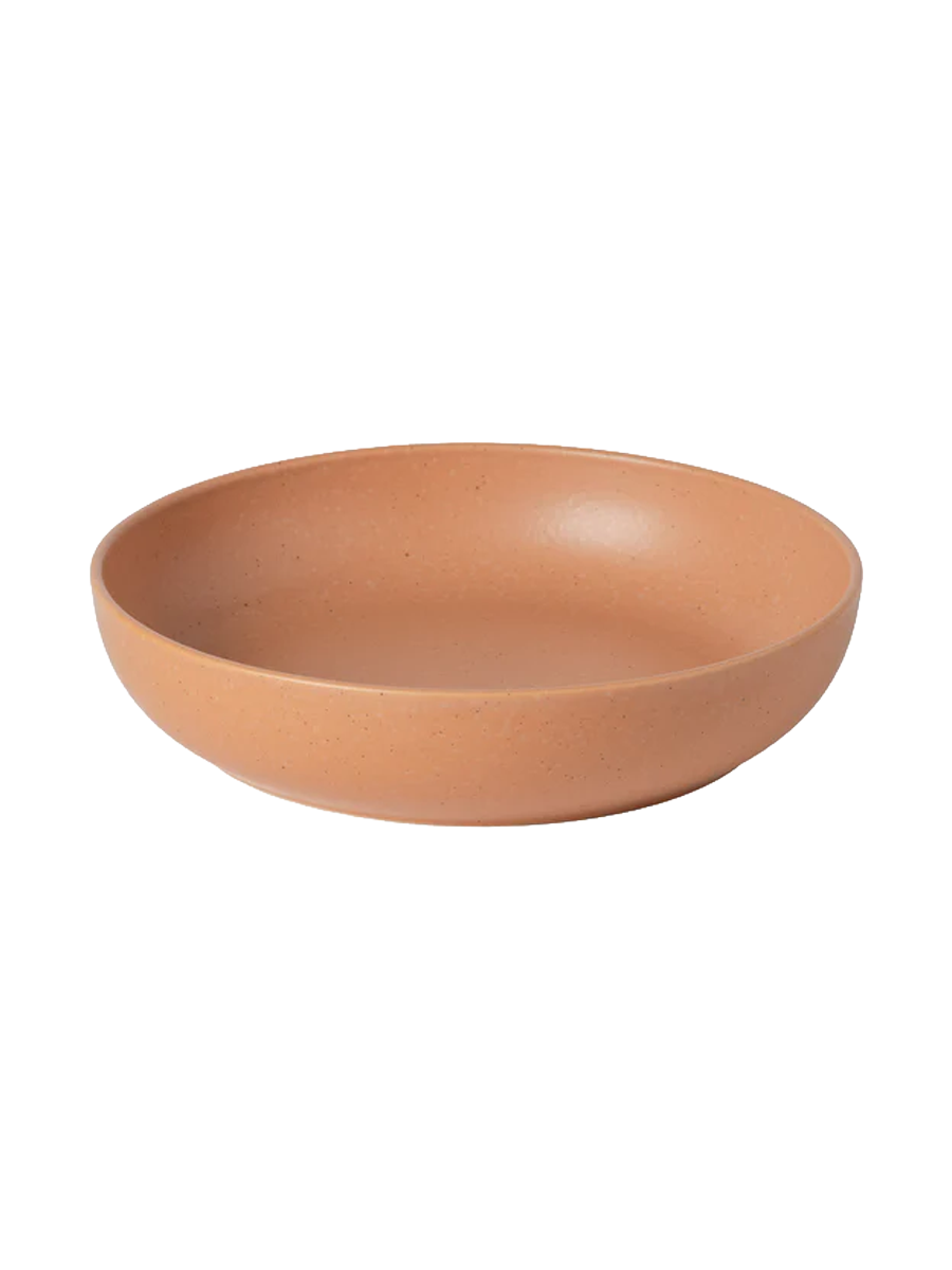 
Handmade Soup & Pasta Plates "Pacifica" - Terracotta