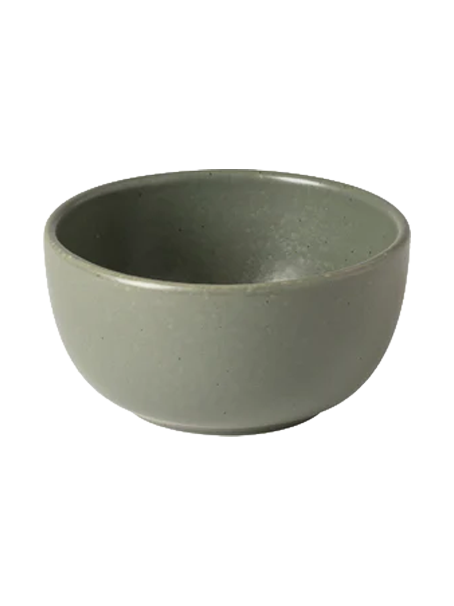 
Handcrafted Fruit Bowl "Pacifica" - Artichoke Green