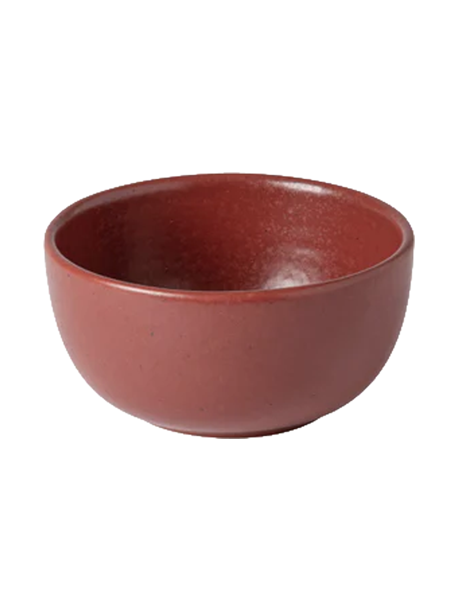 
Handcrafted Fruit Bowl "Pacifica" - Cayenne Red