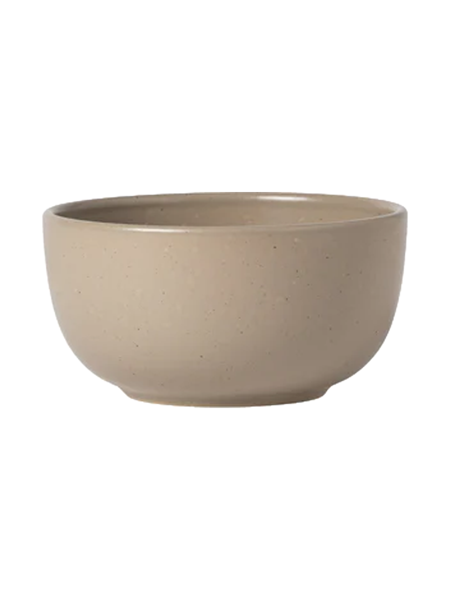 
Handcrafted Fruit Bowl "Pacifica" - Taupe