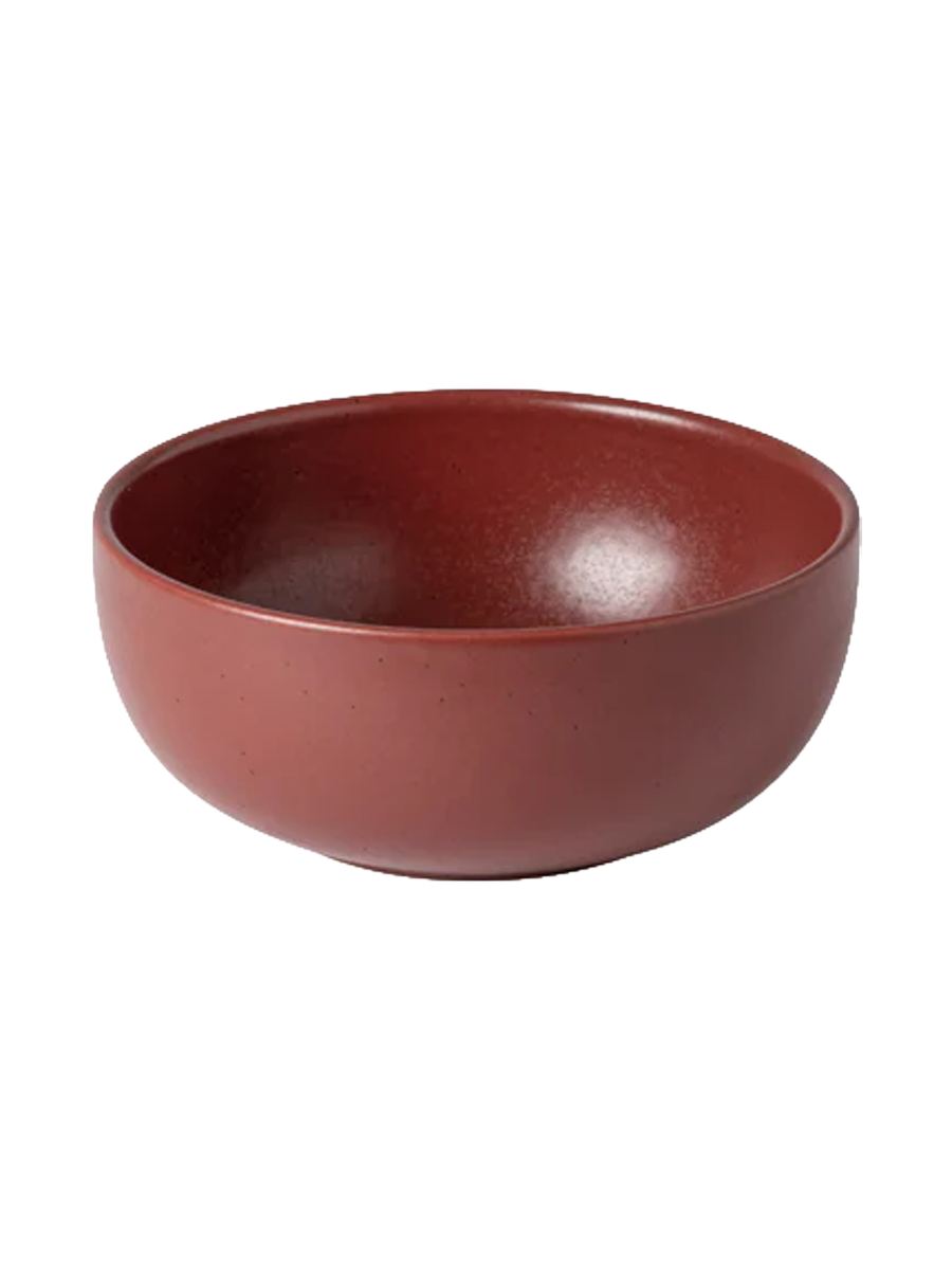 
Handmade Soup & Cereal Bowl "Pacifica" - Cayenne Red
