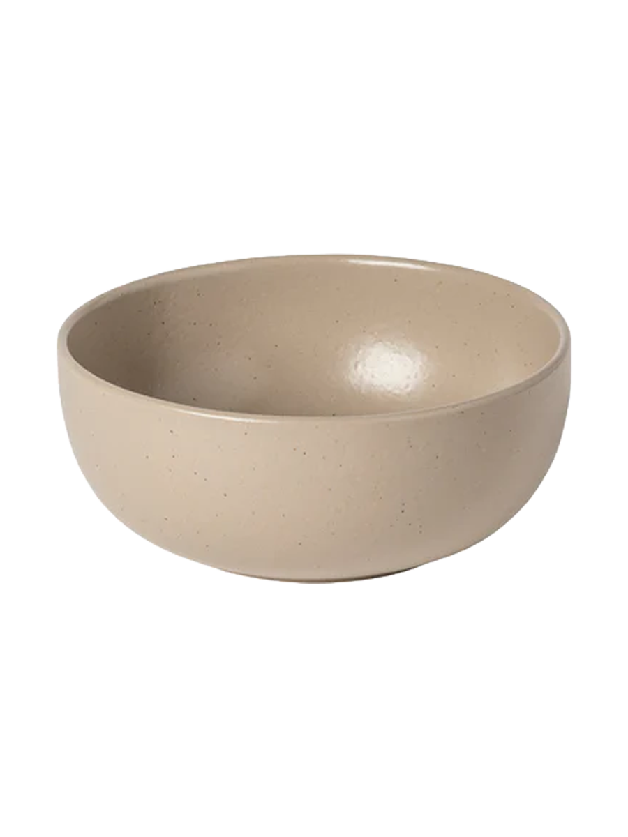 
Handmade Soup & Cereal Bowl "Pacifica" - Taupe