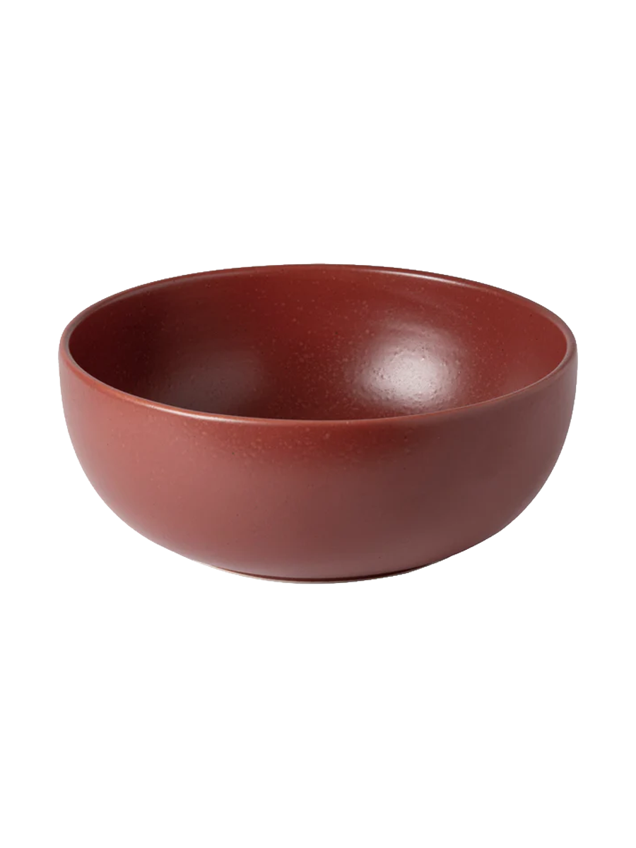 
Handmade Serving Bowl "Pacifica" - Cayenne Red / Medium