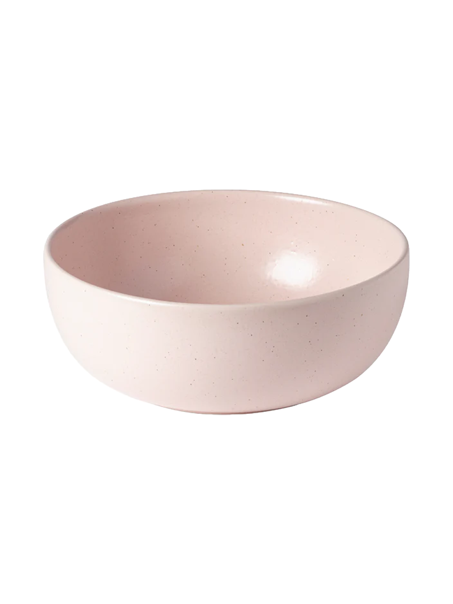 
Handmade Serving Bowl "Pacifica" - Pink Marshmallow / Medium